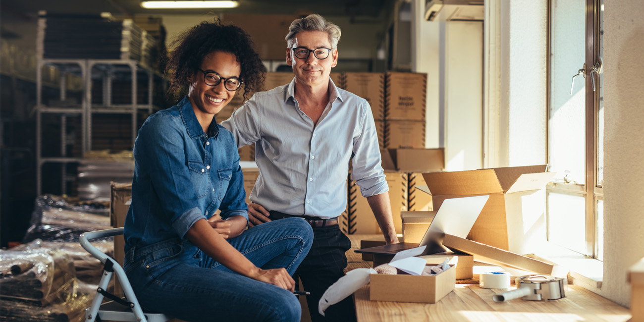 Successful online shop business partners are establishing new ways to succeed